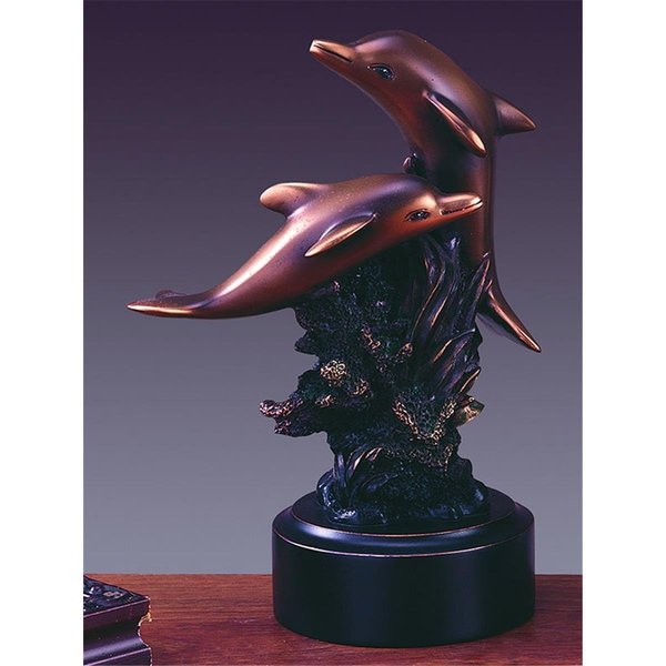 Marian Imports Dolphin Sculpture 5 x 6.5 in. 12102